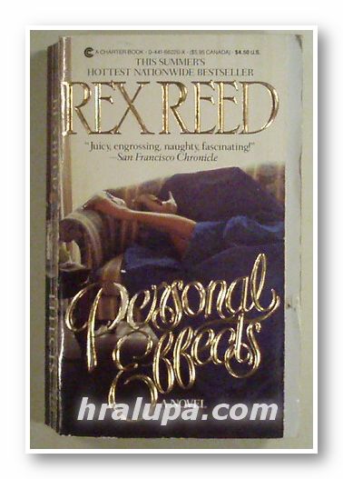 PERSONAL EFFECTS, REX REED, New York 1987