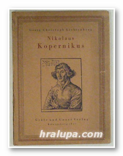 NIKOLAUS KOPERNIKUS, GEORG CHRISTOPH LICHTENBERG, Konigsberg 1943 г.