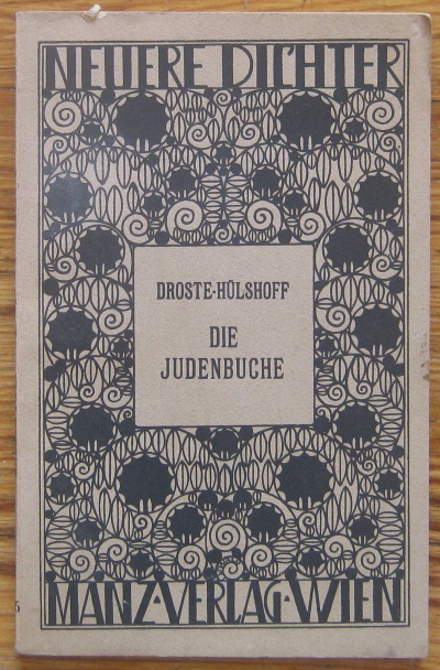 DIE JUDENBUCHE, ANNETE VON DROSTE HULSHOFF, 1925