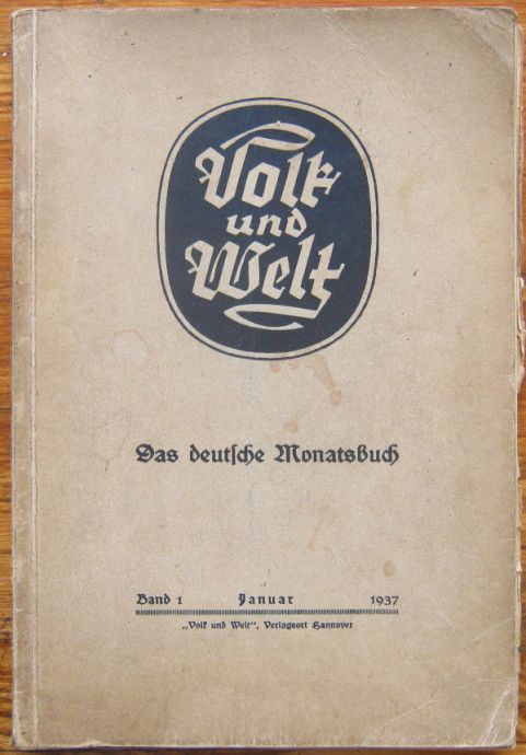 VOLK UND WELT, 1937