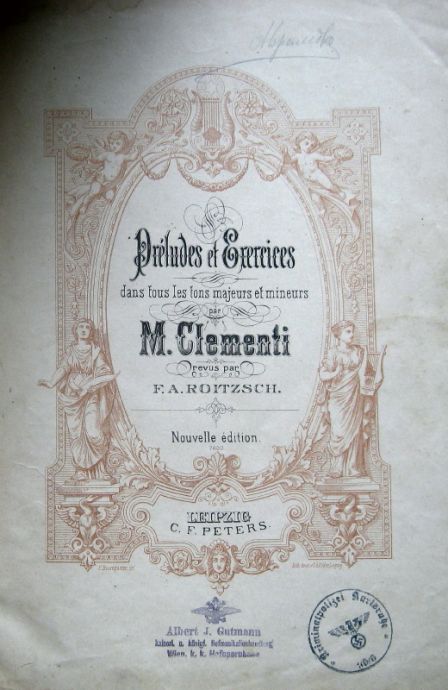PRELUDES ET EXERCICES PAR M. CLEMENTI