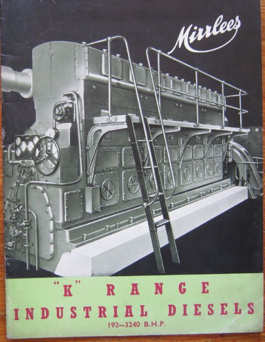MIRRLEES K RANGE INDUSTRIAL DIESELS