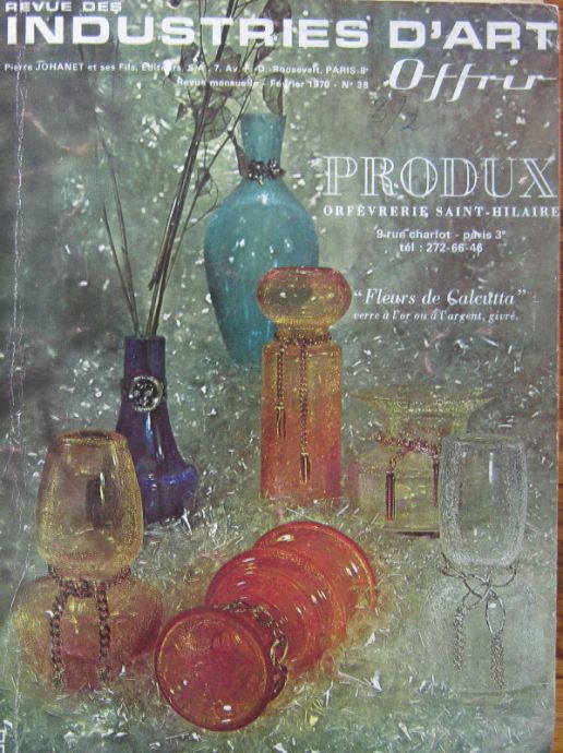 REVUE DES INDUSTRIES D'ART OFFRIR, 1970